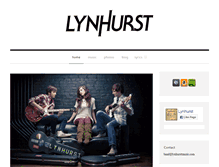 Tablet Screenshot of lynhurstmusic.com